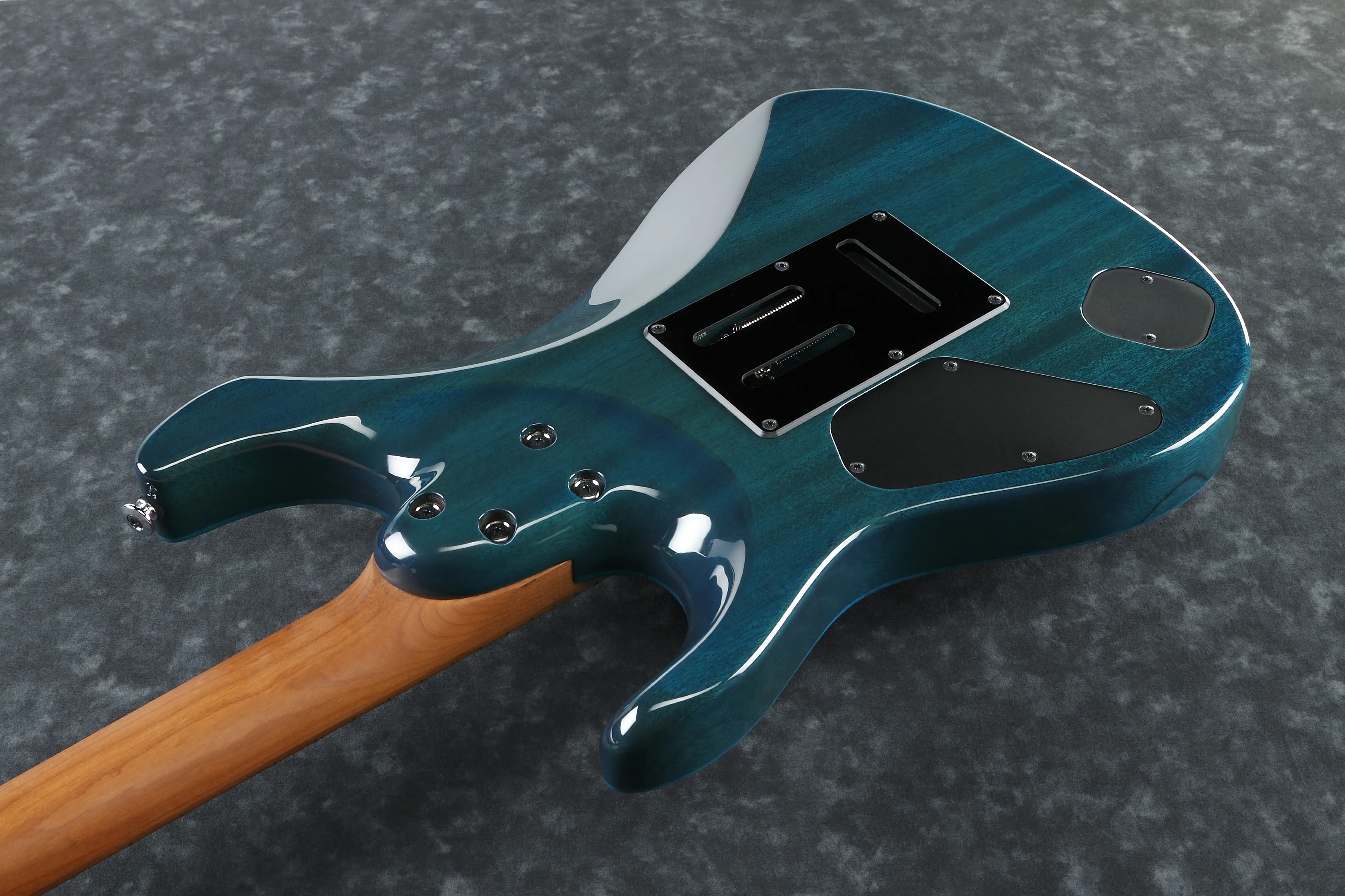 MM1-TAB Martin Miller Signature Transparent Aqua Blue E-Gitarre